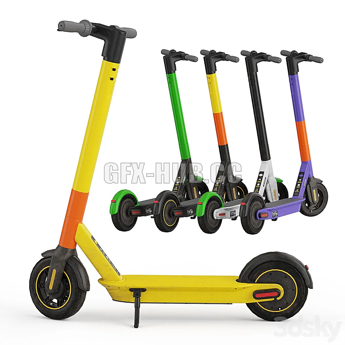 Electric scooter Ninebot MAX G30 Free Download