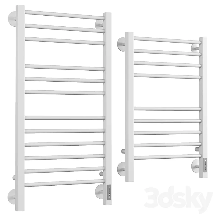 Electric towel radiator Terminus Sicily 3D Model Free