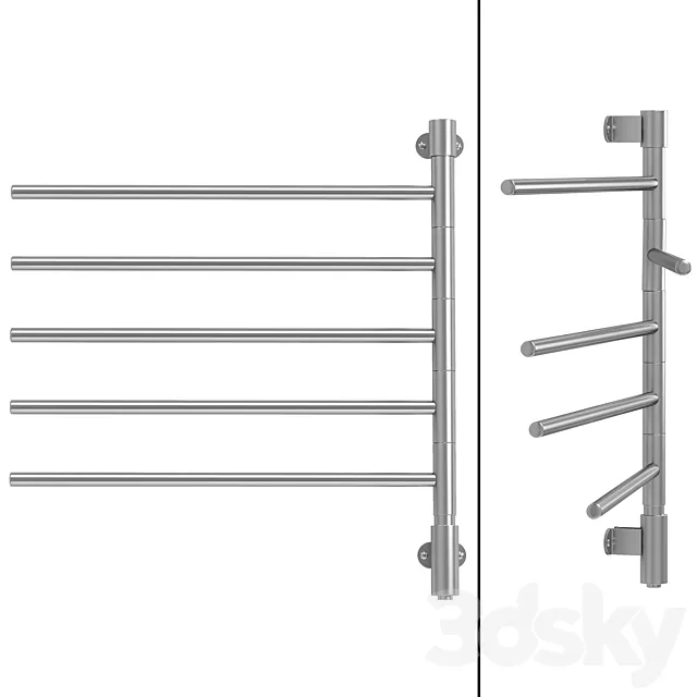 Electric towel warmer Energy I-G5 60x50 3D Model