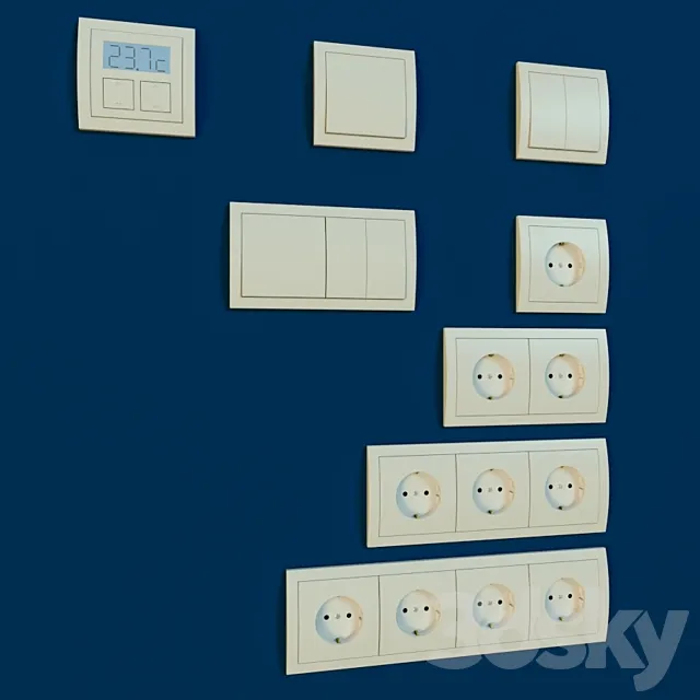 Electrical Accessories 3DModel