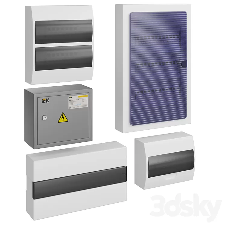 Electrical Panels 3D Model