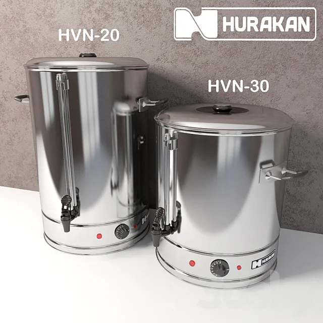 Electroboilers Hurakan HVN 3DModel