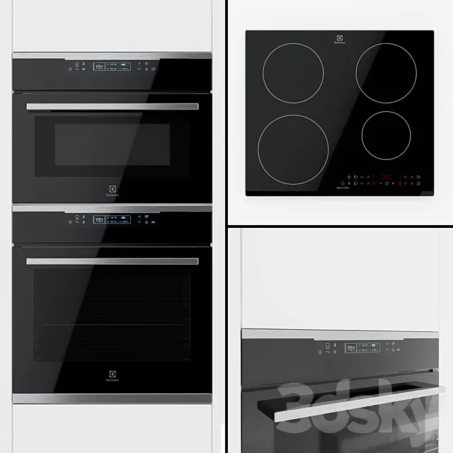 Electrolux - an Oke8 C31 X Oven a Vkk8 E00 X Compact Oven and An Ime6440 Kf Hob. Free Download