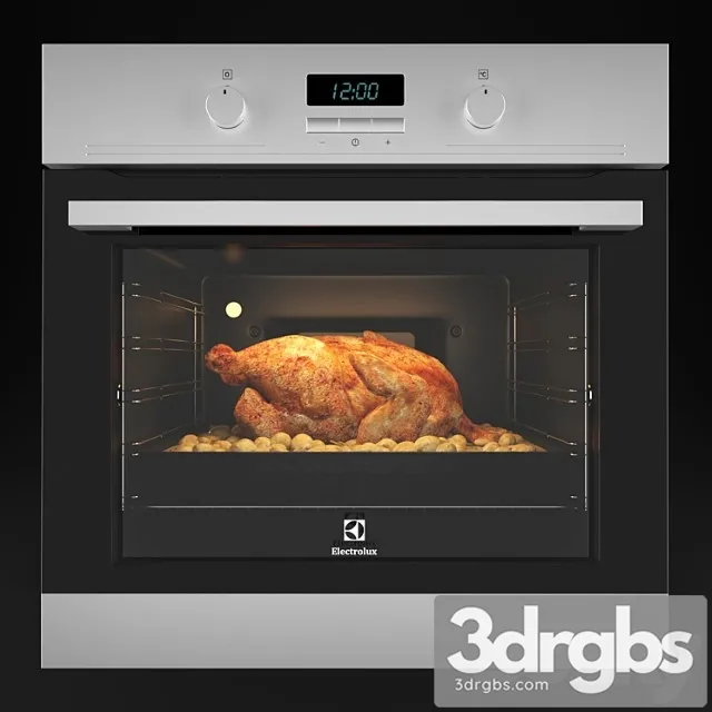 Electrolux Eob 53410 Ax 3D Model Free