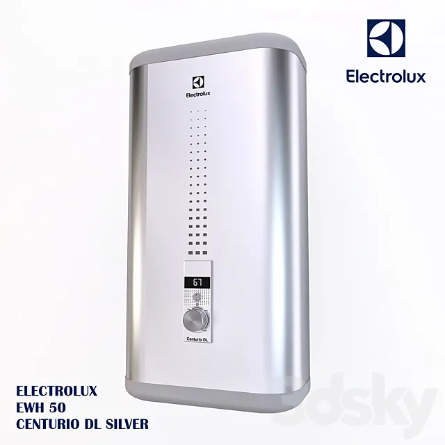 ELECTROLUX EWH 50 CENTURIO DL SILVER 3DModel