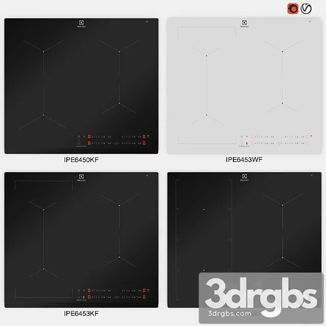 Electrolux - ipe6450kf ipe6453kf ipe6453wf ipe6455kf 2 3D Model Free
