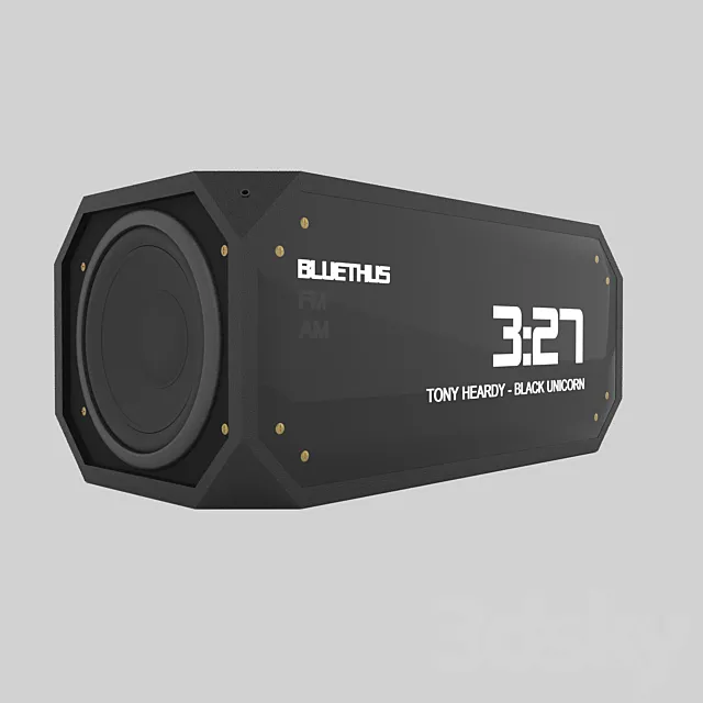 Electronic alarm clock 3DModel