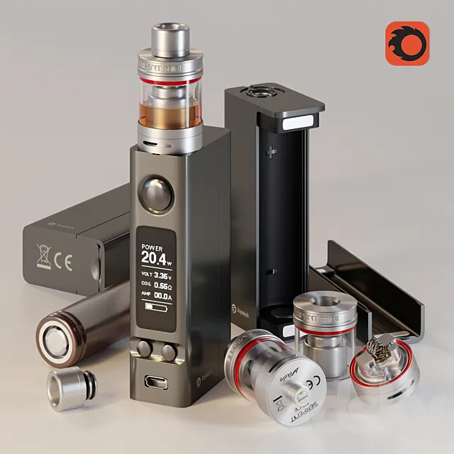 Electronic cigarette Joytech eVic VTwo Mini Free Download