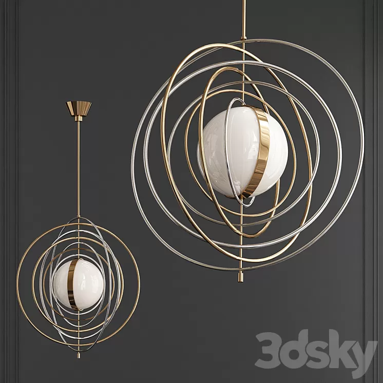 ELECTRUM KINETIC CHANDELIER 3D Model