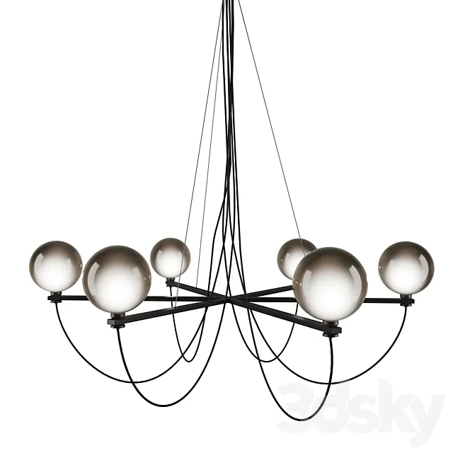 Elegy chandelier 3DModel