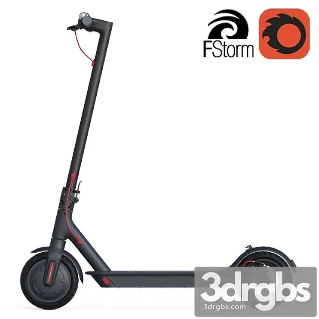 Elektricheskii Samokat Xiaomi 1 3D Model Free