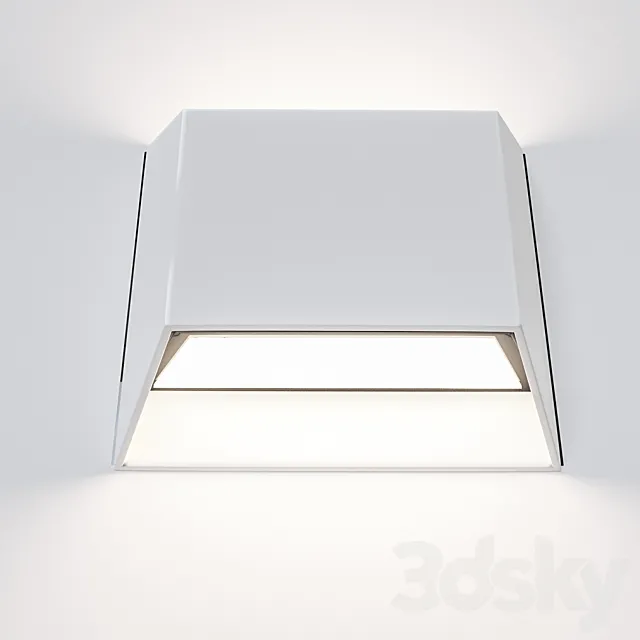 Elektrostandard 1615 Techno LED Ofion Double 3D Model