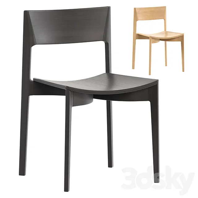 ELEMENTARY chair by Feelgood Designs 3D Model