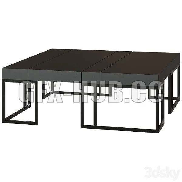 Elements Coffee Table 3D Model