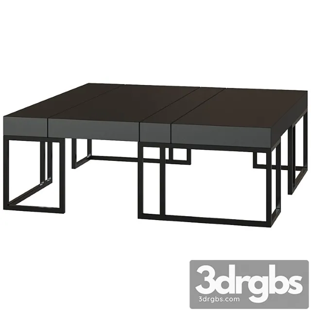 Elements Coffee Table 3D Model Free