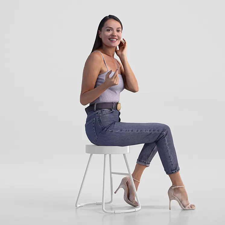 Elena_1077 3D Model