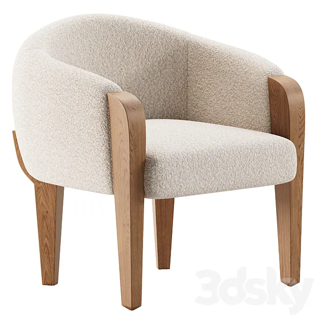 ELEOR ARMCHAIR 3D Model