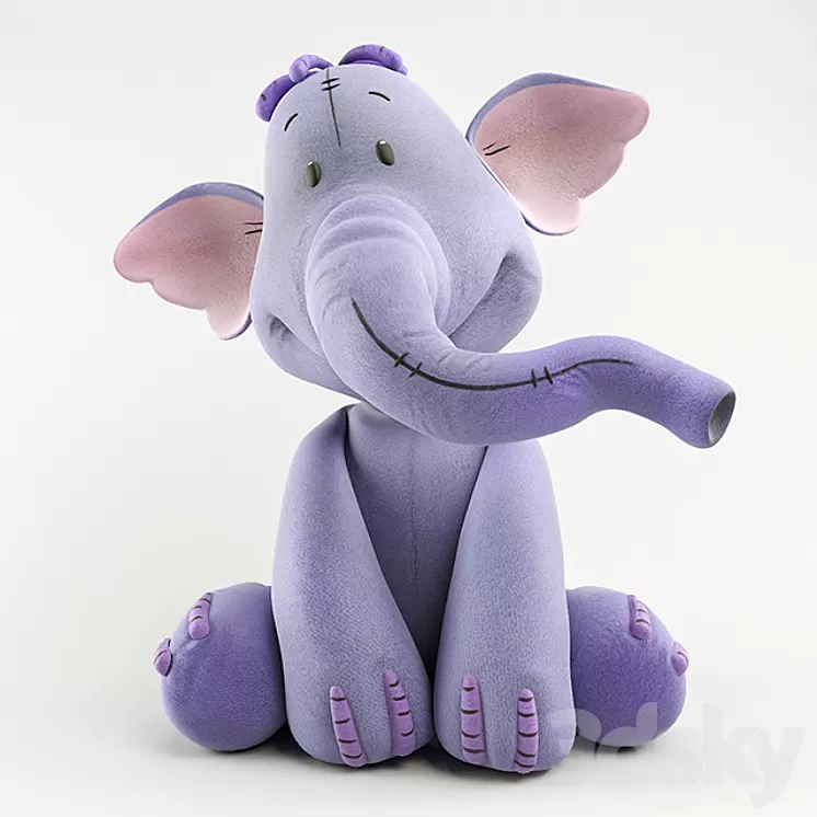 Elephant 3D Model