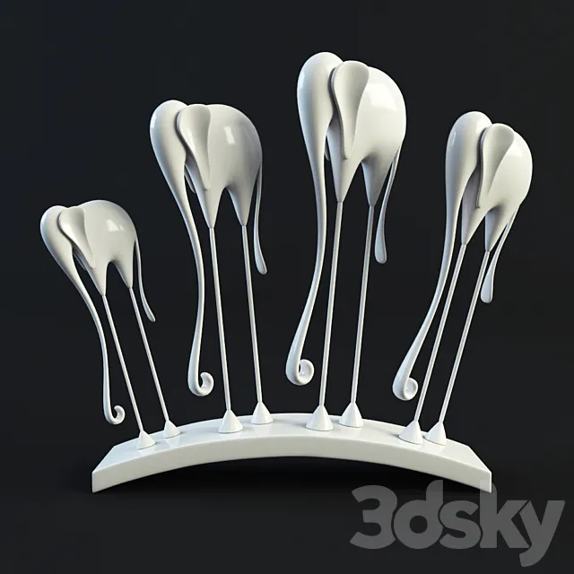 Elephants 3D Model