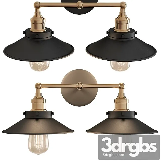 Eletorot vintage double wall light 3D Model Free