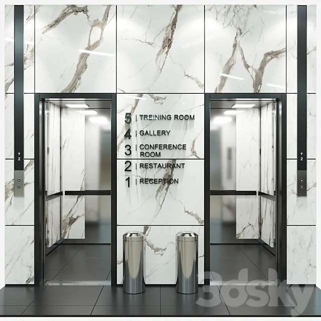 Elevator 10 3D Model