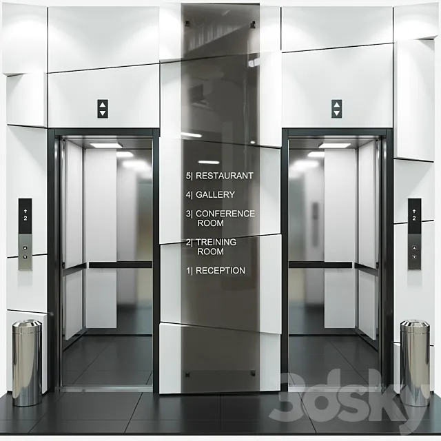 Elevator 3 3DModel