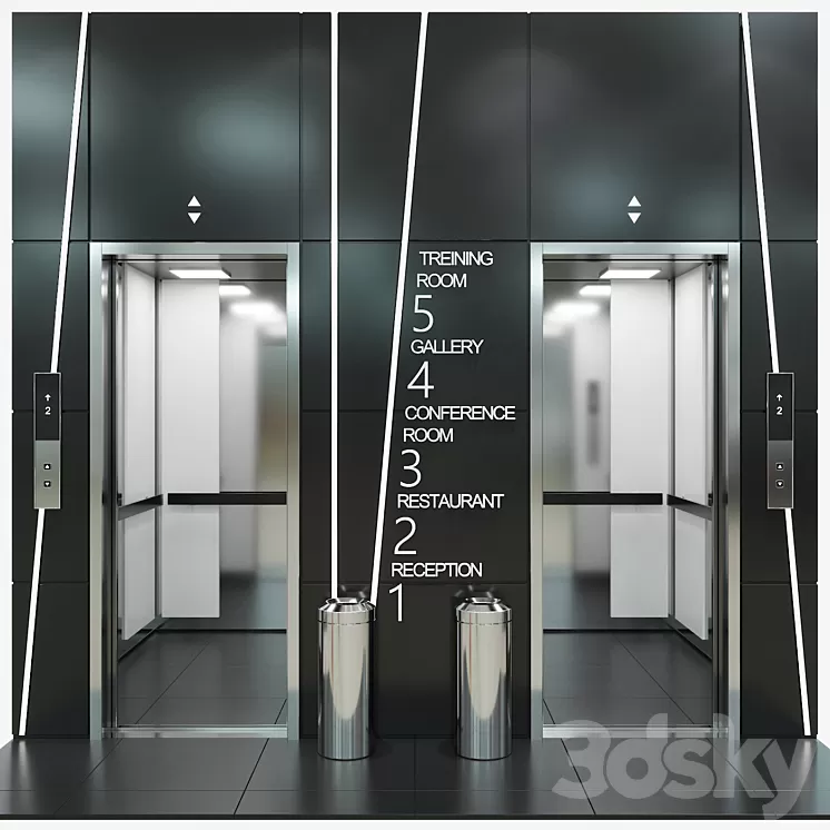Elevator 4 3D Model