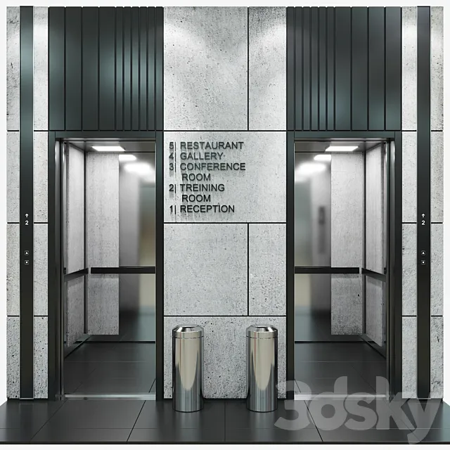 Elevator 8 3DModel