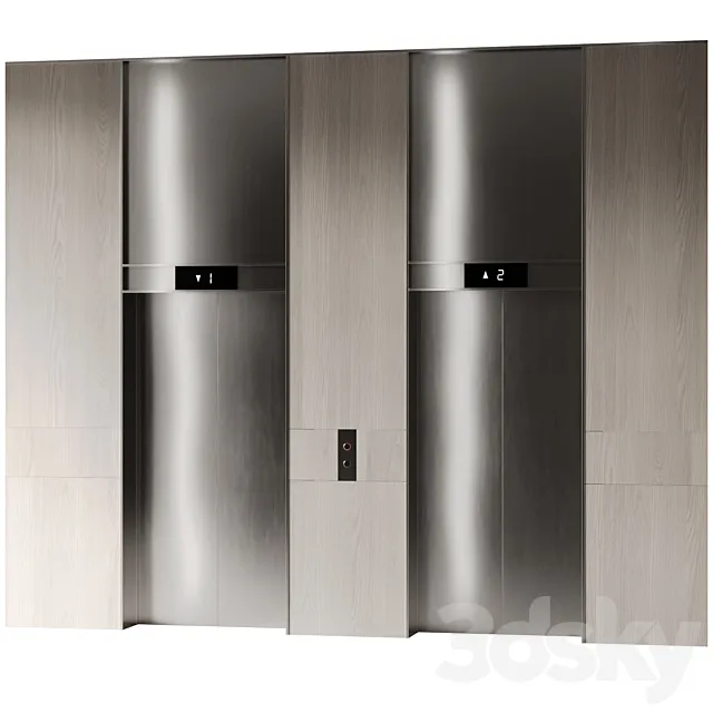 Elevator hall 01 Free Download