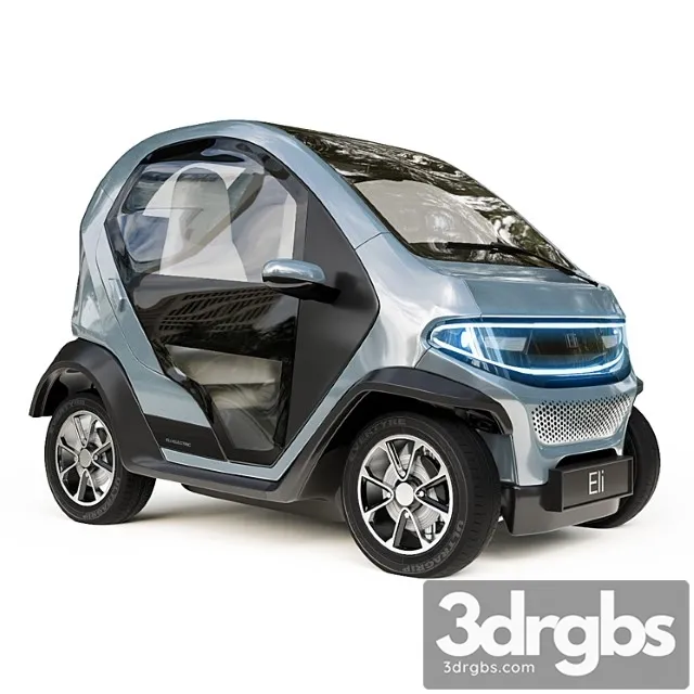Eli zero car 3D Model Download