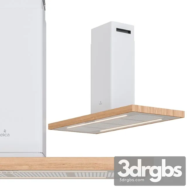 Elica Bio Island Hood 3D Model Free