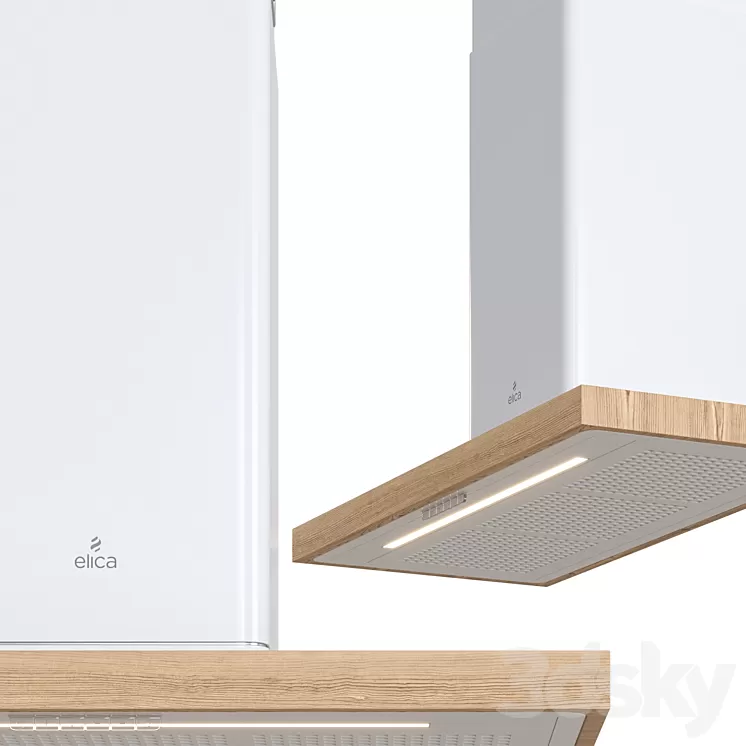Elica Bio Wall Mounted Hood 3D Model