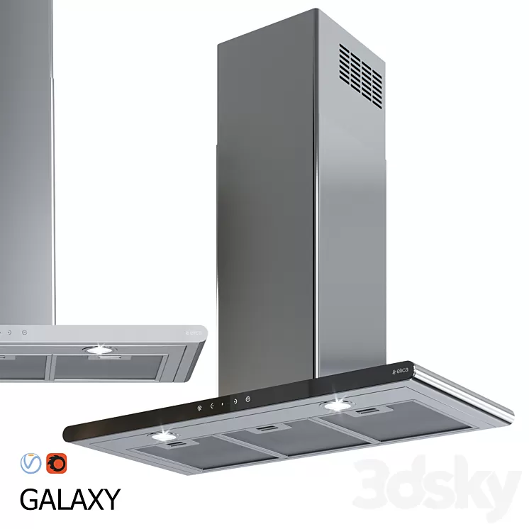 Elica - Galaxy 3D Model