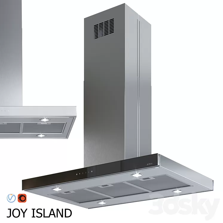 Elica - Joy Island 3D Model