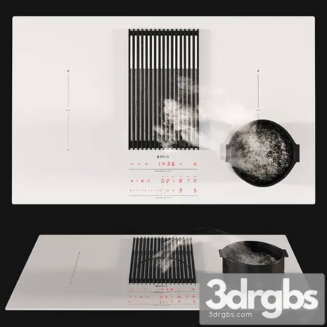 Elica Nikolatesla Libra Hob 3D Model Free