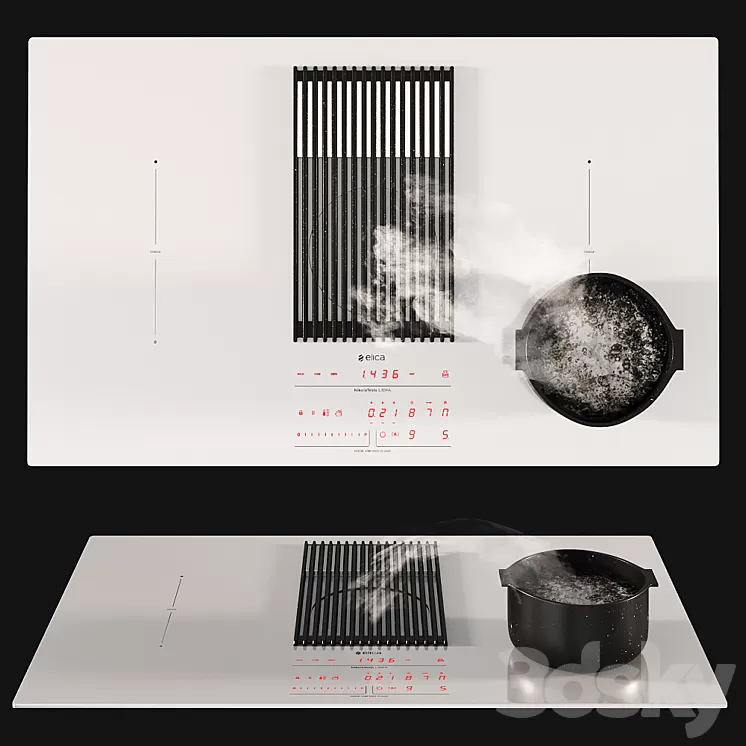 Elica NIKOLATESLA LIBRA Hob 3D Model