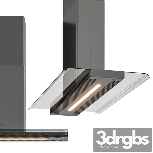 Elica serendipity island hood 2 3D Model Free