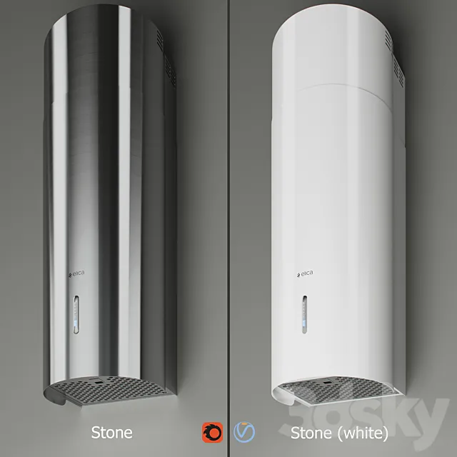 Elica - STONE IX _ A _ 33 + STONE WH _ A _ 33 3DModel
