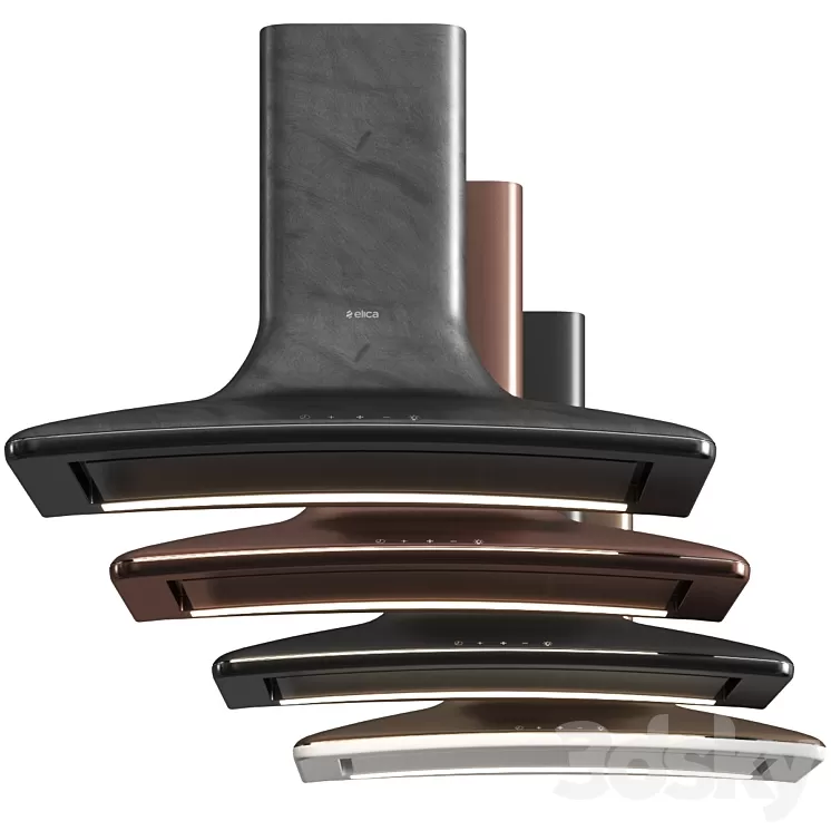 Elica Sweet Hood 3D Model