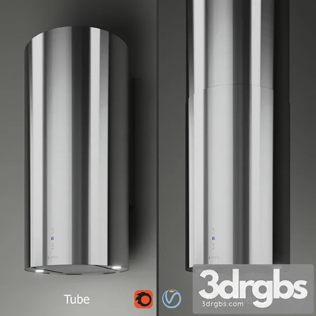 Elica - tube + tube island 2 3D Model Free