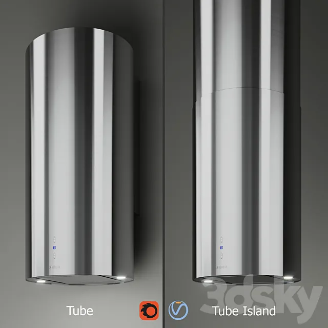 Elica - TUBE + TUBE ISLAND 3DModel