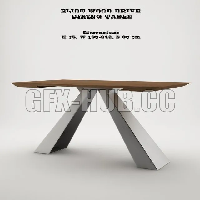 Eliot Wood Drive Dining Table Free Download