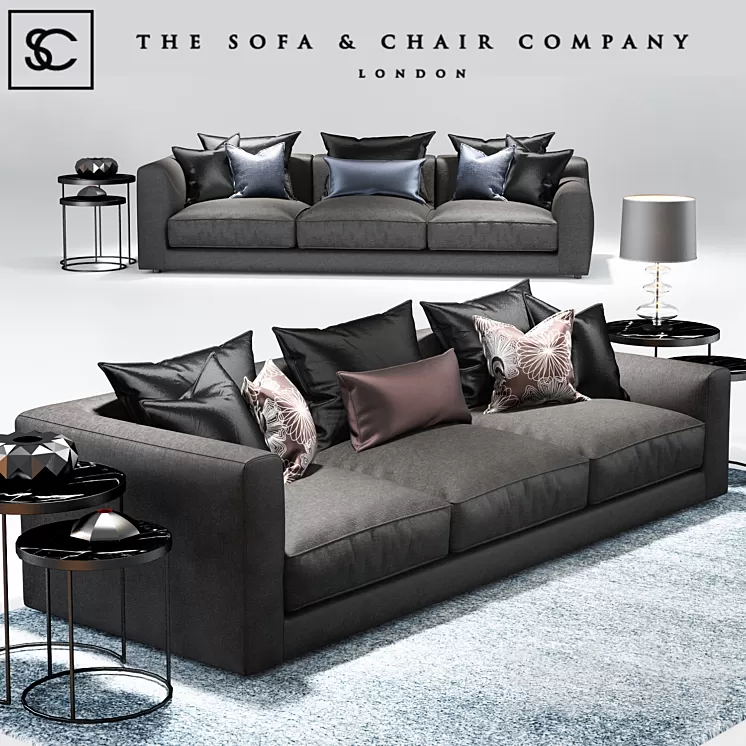 Elis sofa_The sofa and chair company_Coppice table 3D Model