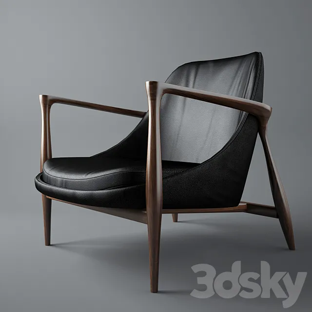 elisabeth chairs 3DModel