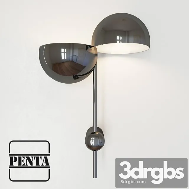 Elisabeth wall lamp by penta 3D Model Free