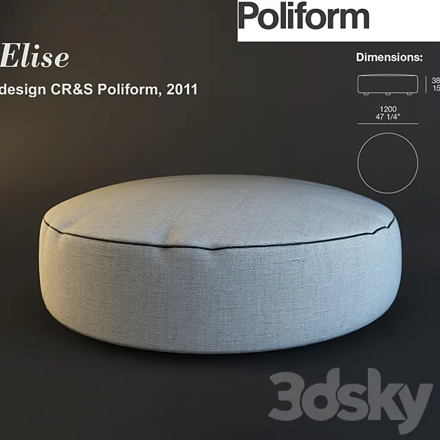 ELISE CR&S POLIFORM (2011) 3DModel