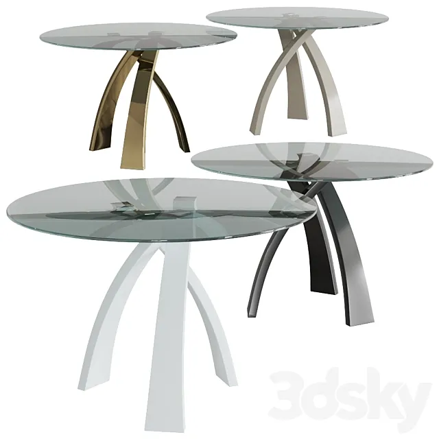 Eliseo by Tonin Casa table 3DModel