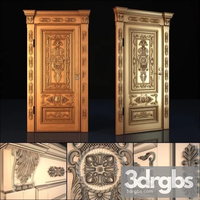 Elite Front Door 3D Model Free