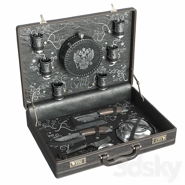 Elite picnic set 3DModel