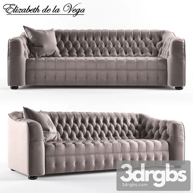 Elizabeth De La Vega 3D Model Free